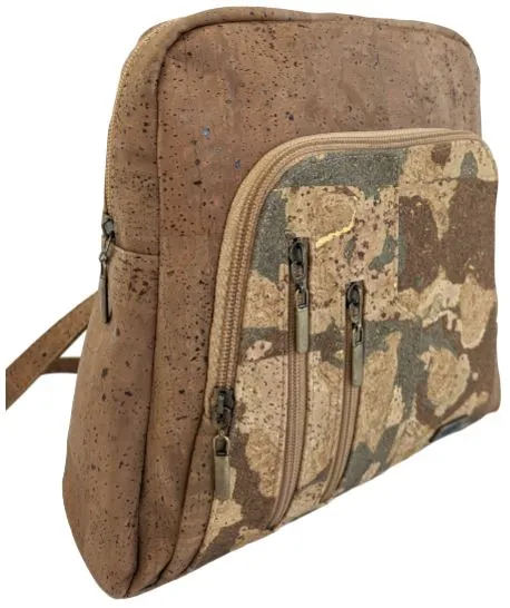 Serena Cork Backpack Coffee