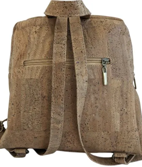 Serena Cork Backpack Coffee