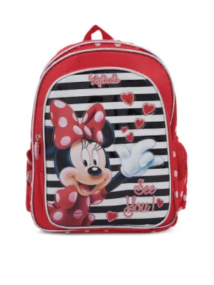 Simba Girls Red & White Graphic Backpack