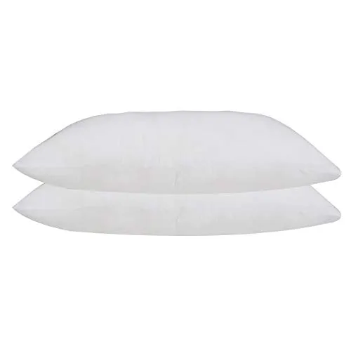 SONNASOFT Reliance Fibre Filled Pillow Set, 17x27 Inch, Antique White, 2 Piece