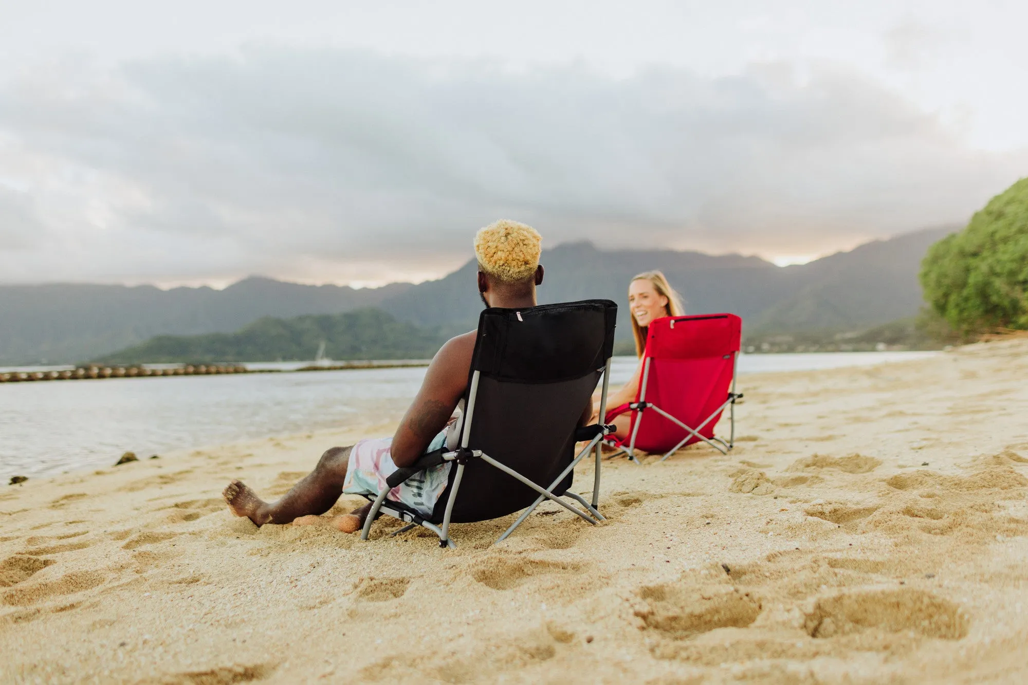 Stanford Cardinal - Tranquility Beach Chair with Carry Bag