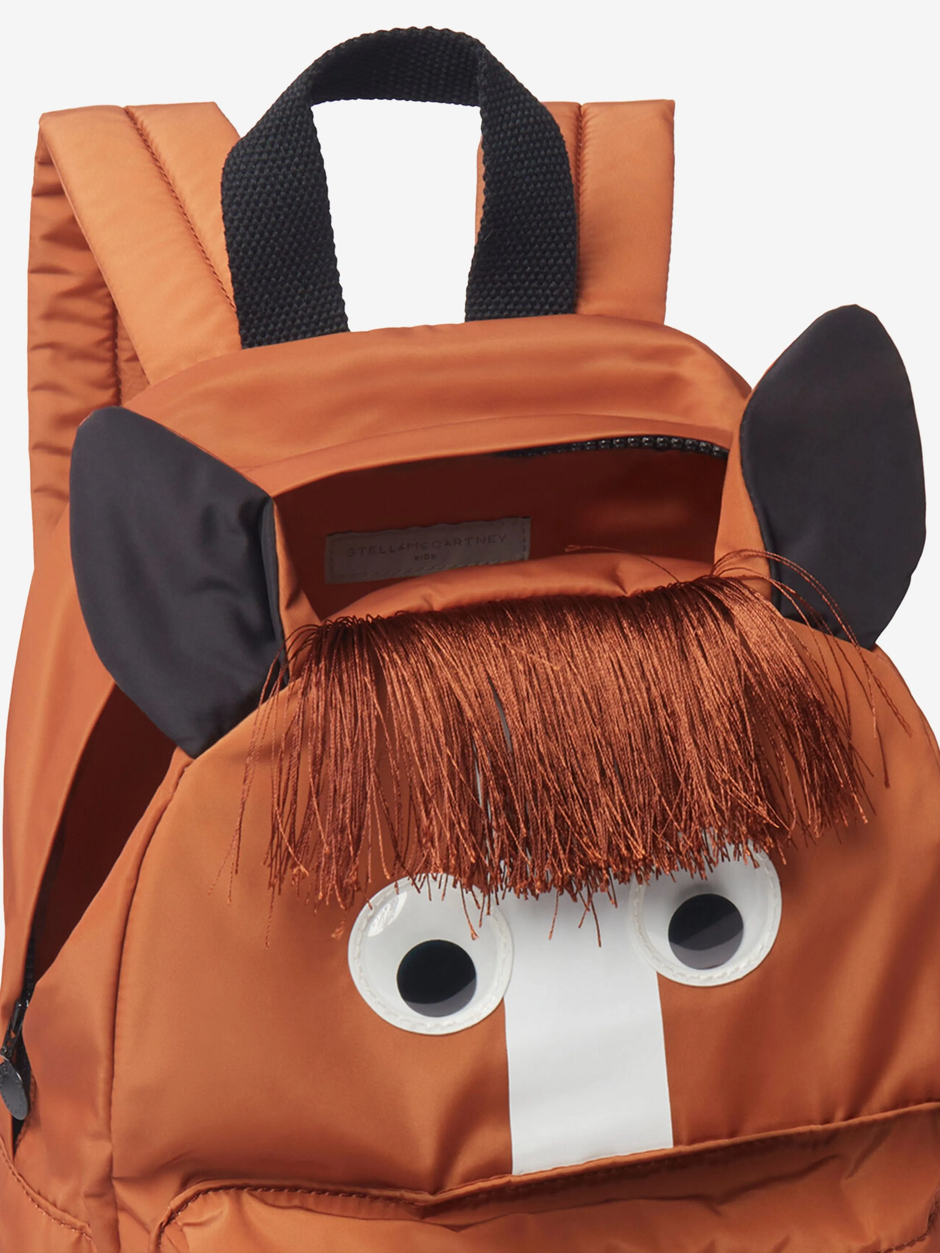 Stella McCartney Kids Horse Backpack in Brown (32cm)