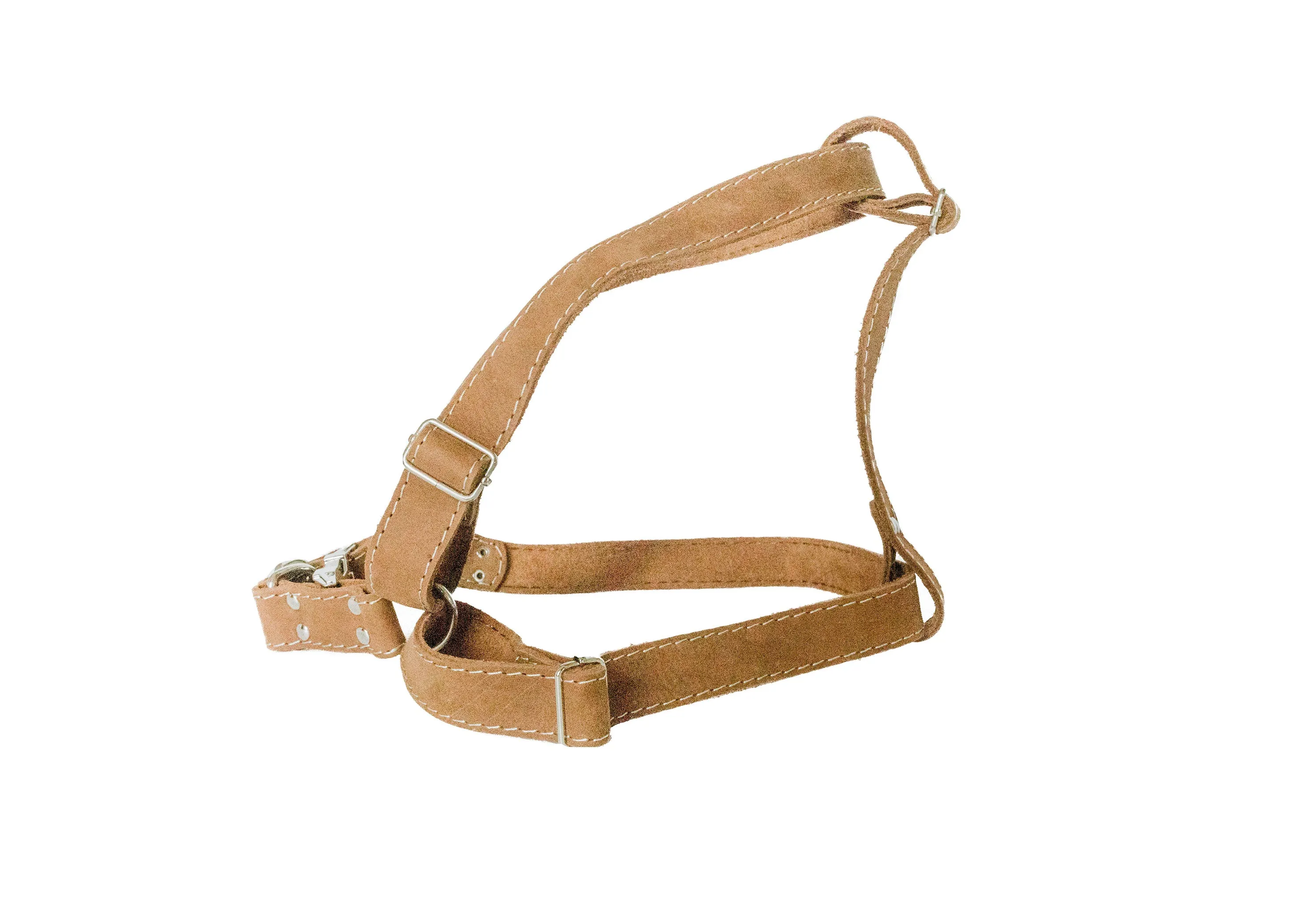 Step In Leather Dog Harness