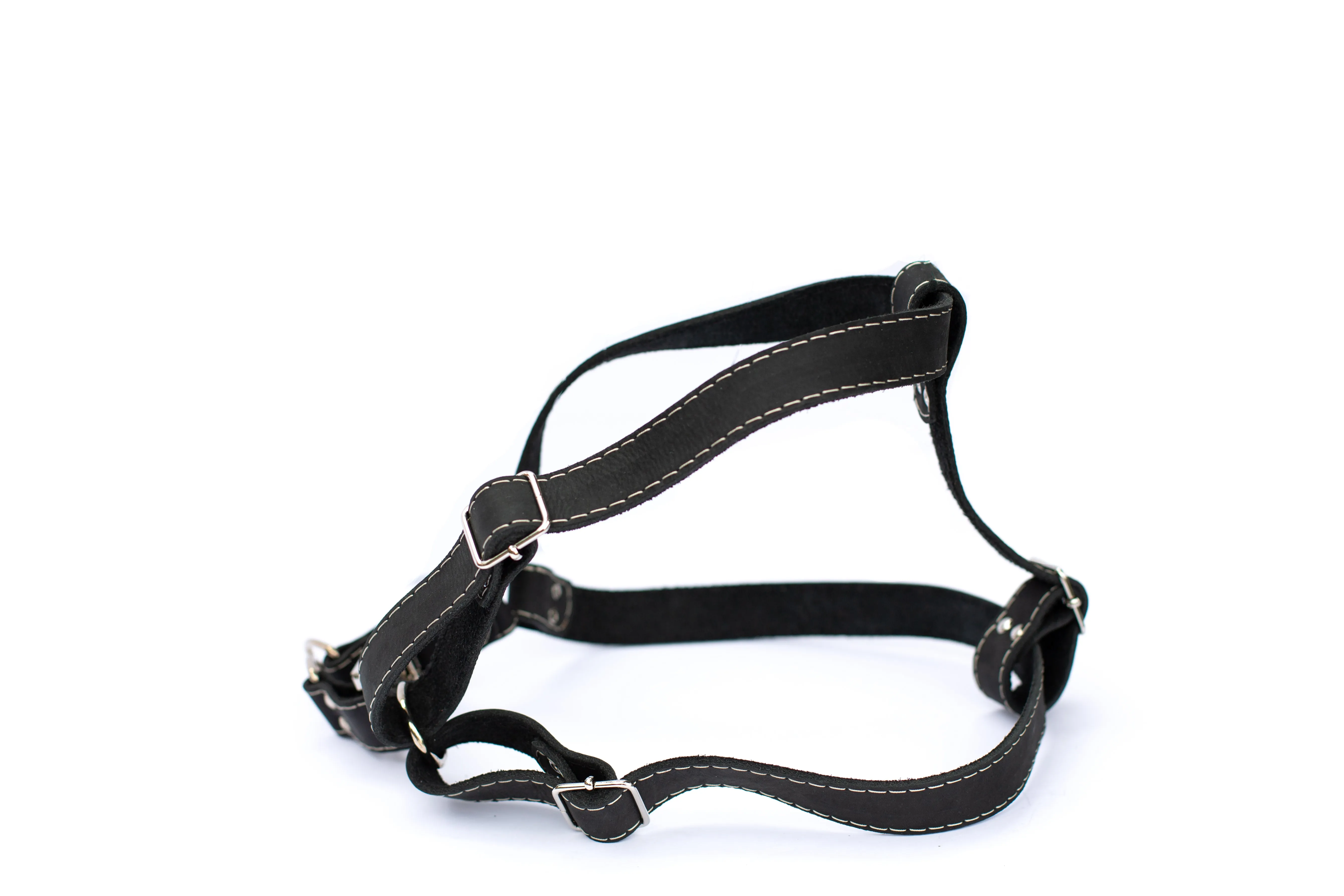 Step In Leather Dog Harness