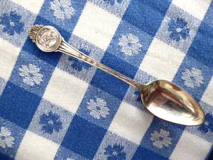 Sterling Silver Spoon 1920s Hoquiam Washington Matthews NY Souvenir George Washington