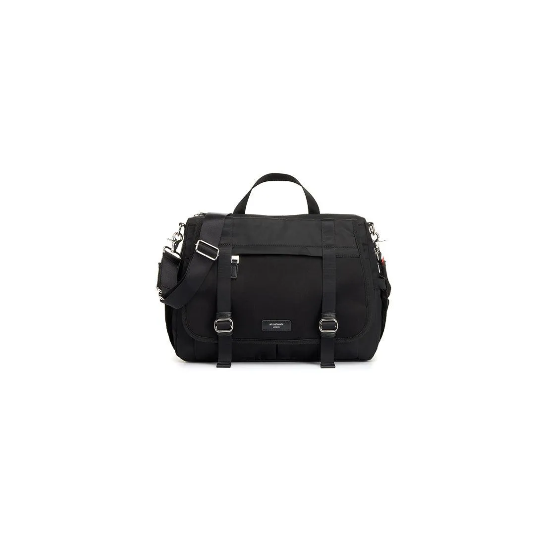 Storksak Blake Messenger Bag - Black