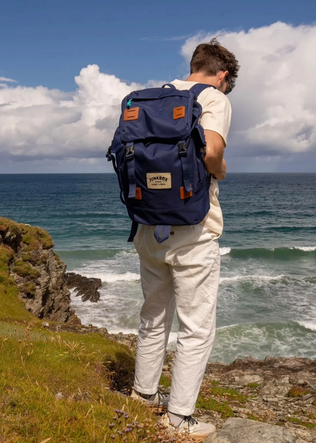 'The Explorer' Backpack in Navy