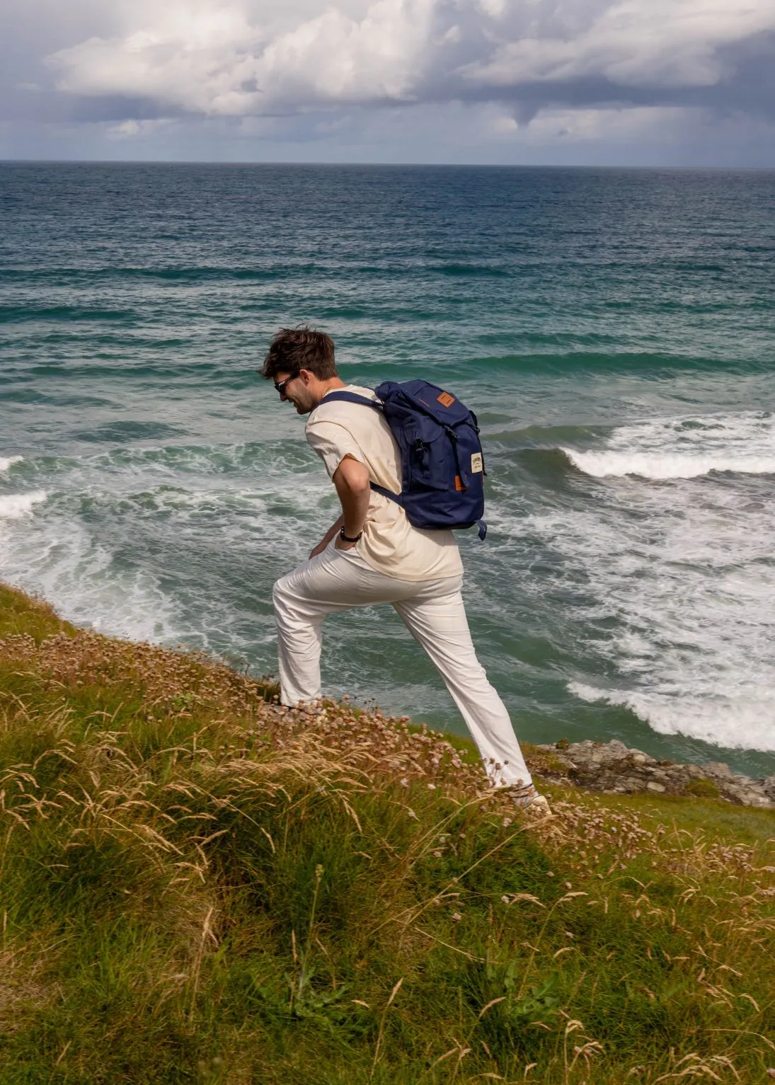 'The Explorer' Backpack in Navy