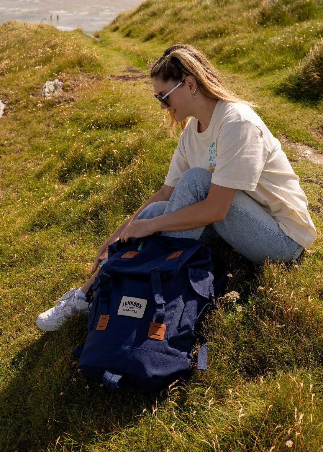 'The Explorer' Backpack in Navy