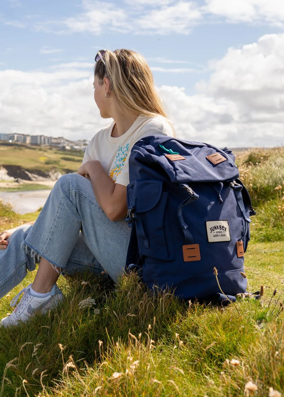 'The Explorer' Backpack in Navy