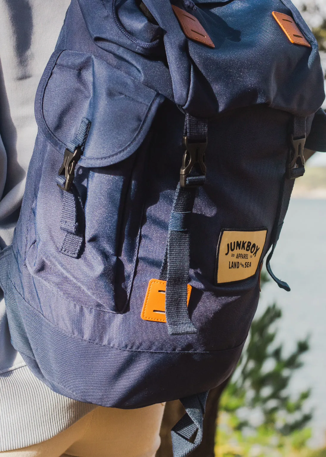 'The Explorer' Backpack in Navy