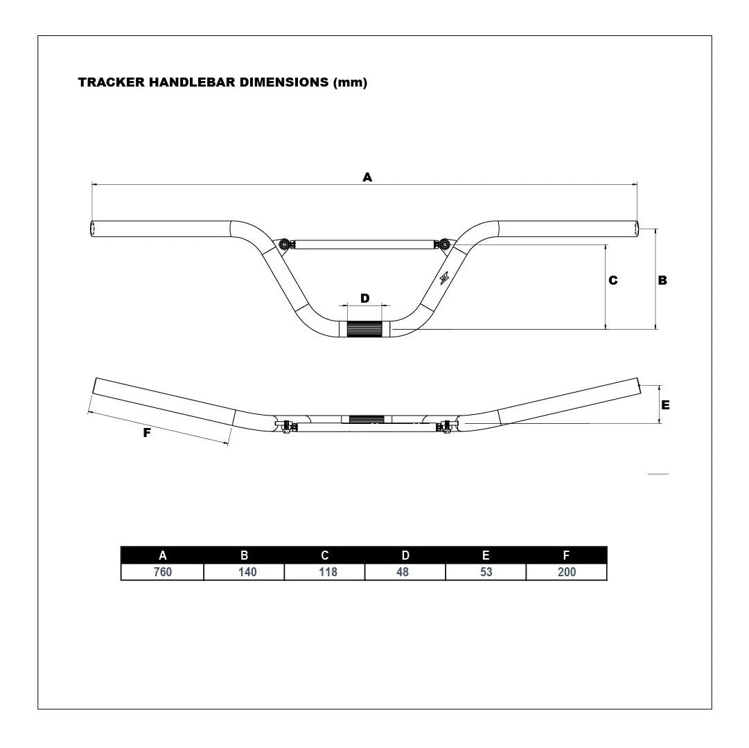 Tracker Mid Rise Handlebar