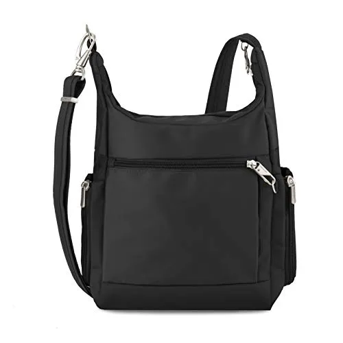 Travelon Women's Anti-Theft Classic Messenger Bag - Black