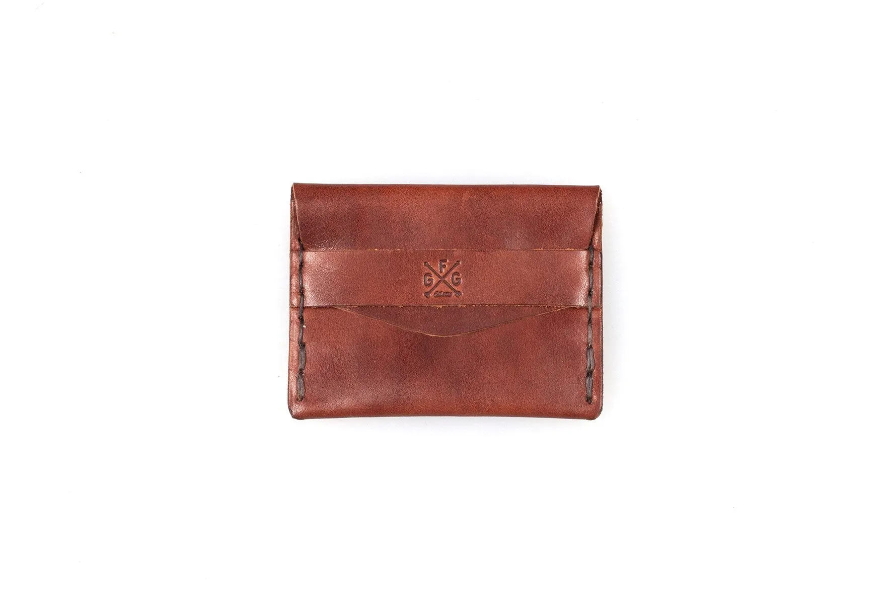 TUCK LEATHER CARD WALLET