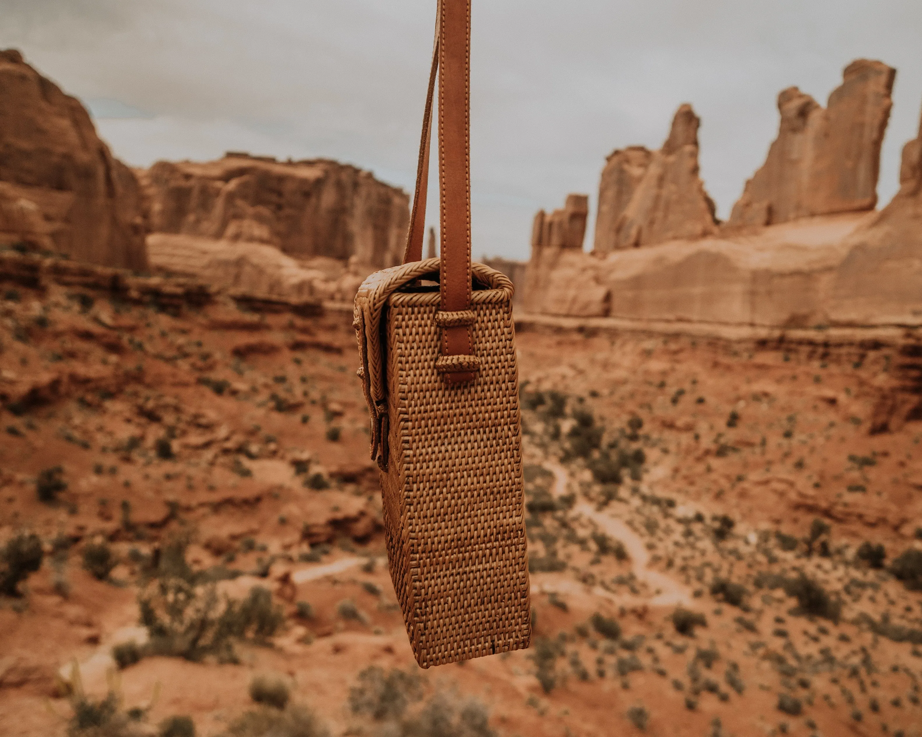 Uluwatu Unisex Rattan Bag