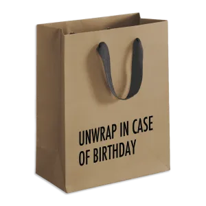 Unwrap Birthday Gift Bag