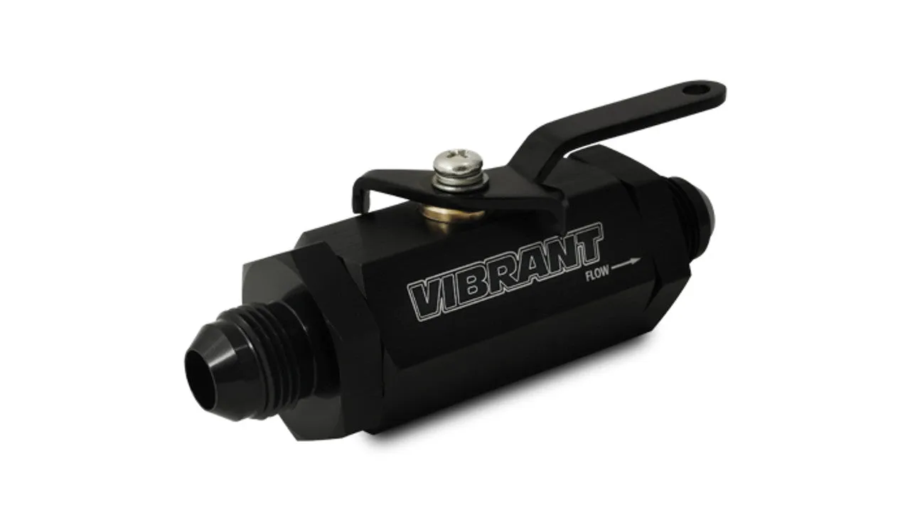 Vibrant Shut Off Valve, Size: -4AN - 16744