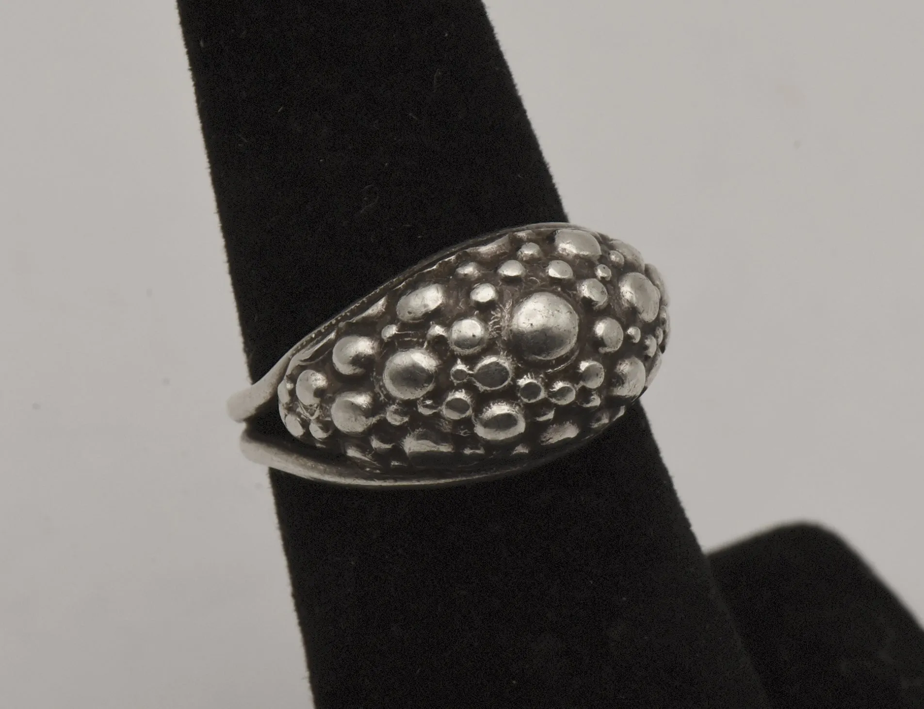 Vintage Sterling Silver Adjustable Ring