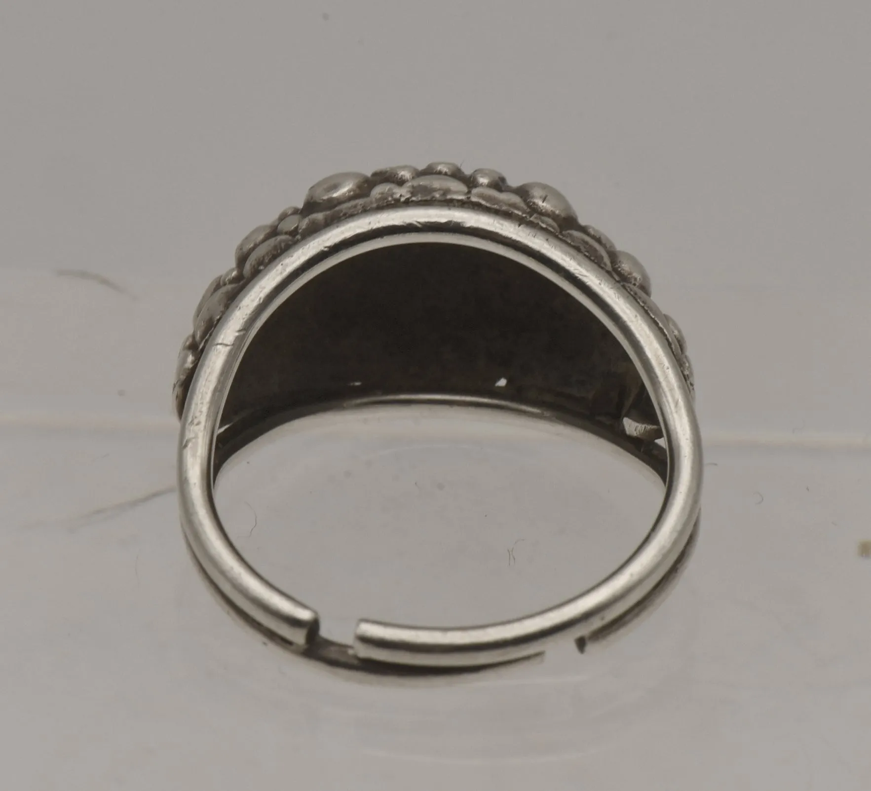 Vintage Sterling Silver Adjustable Ring