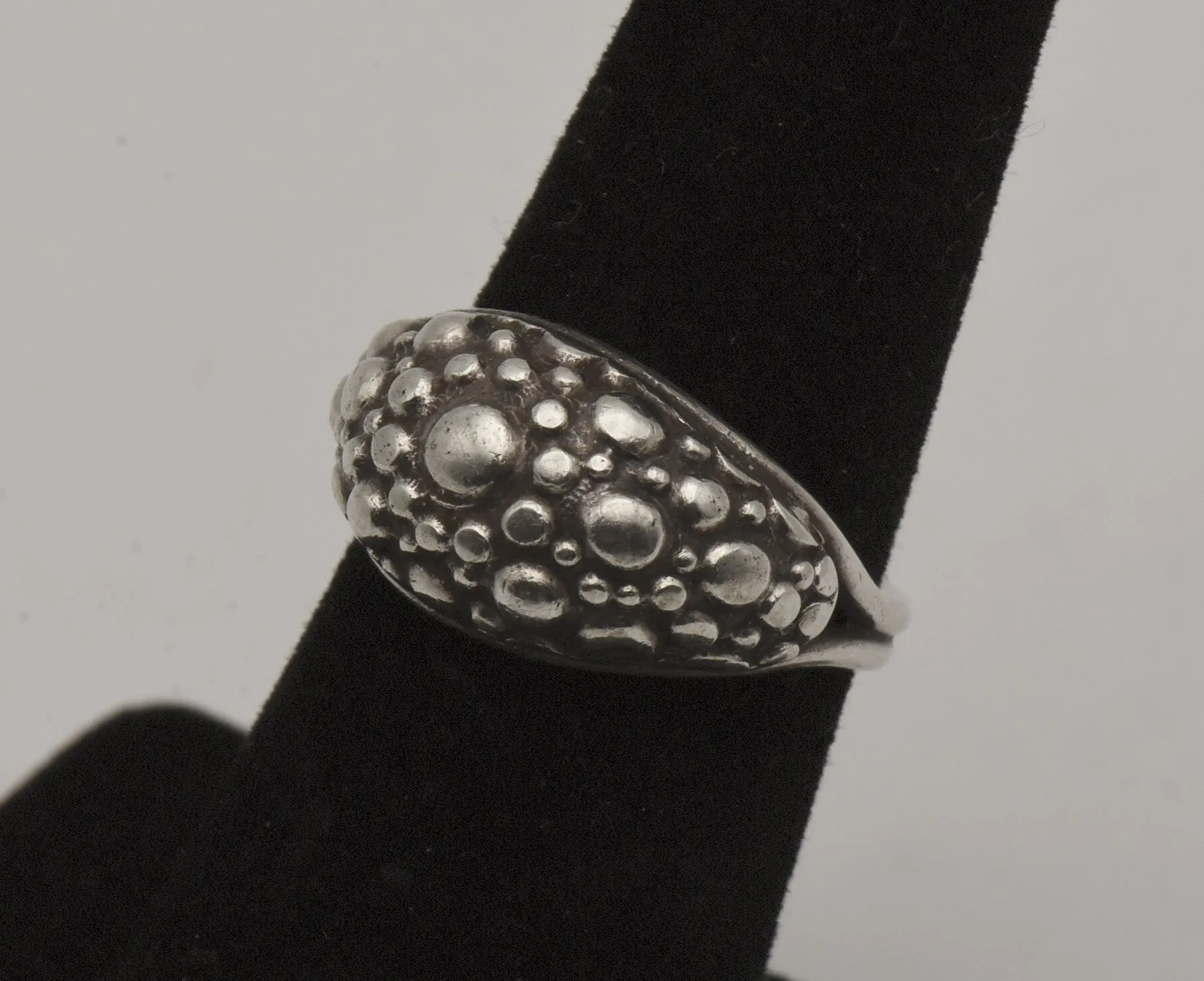 Vintage Sterling Silver Adjustable Ring