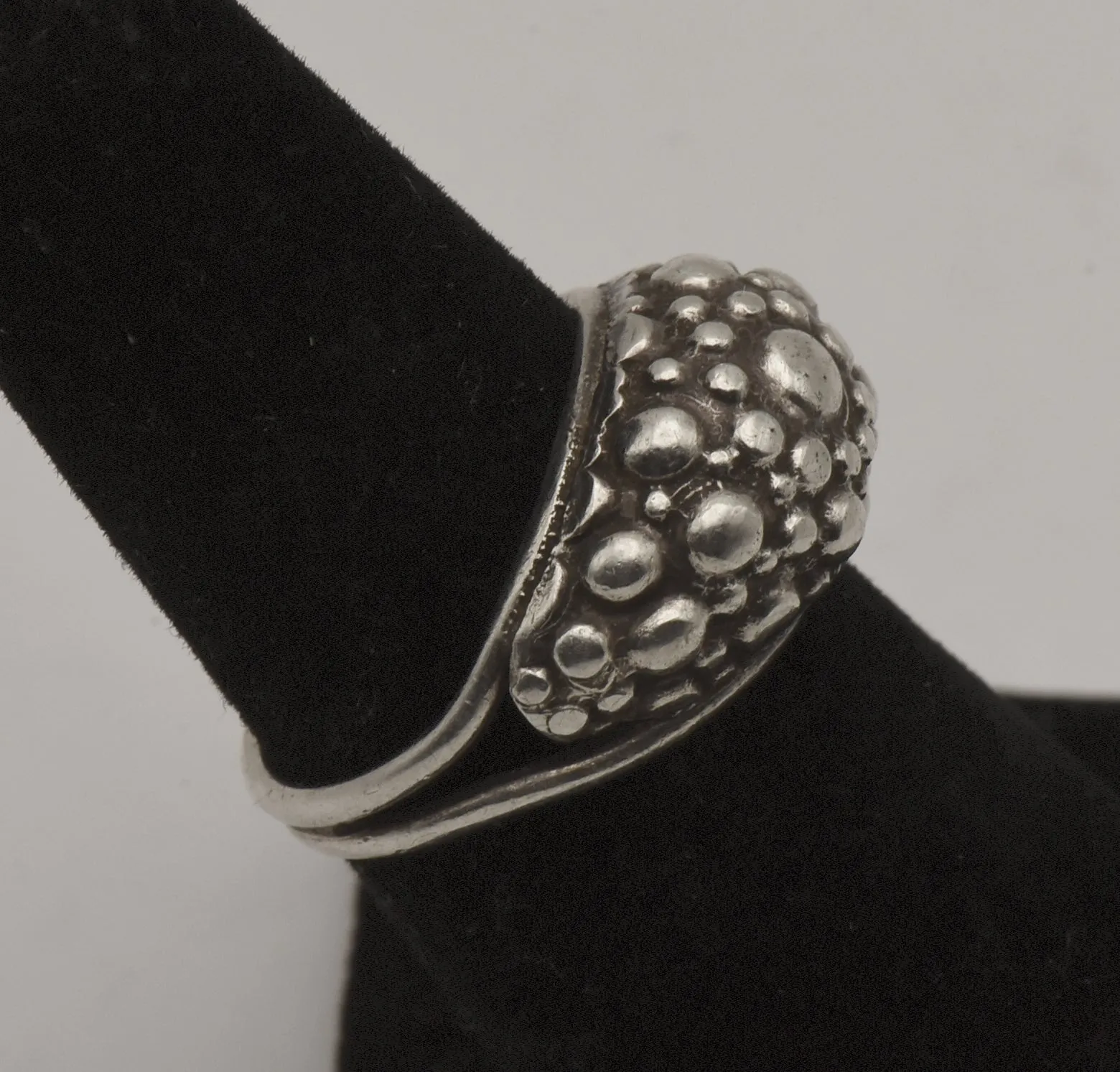 Vintage Sterling Silver Adjustable Ring