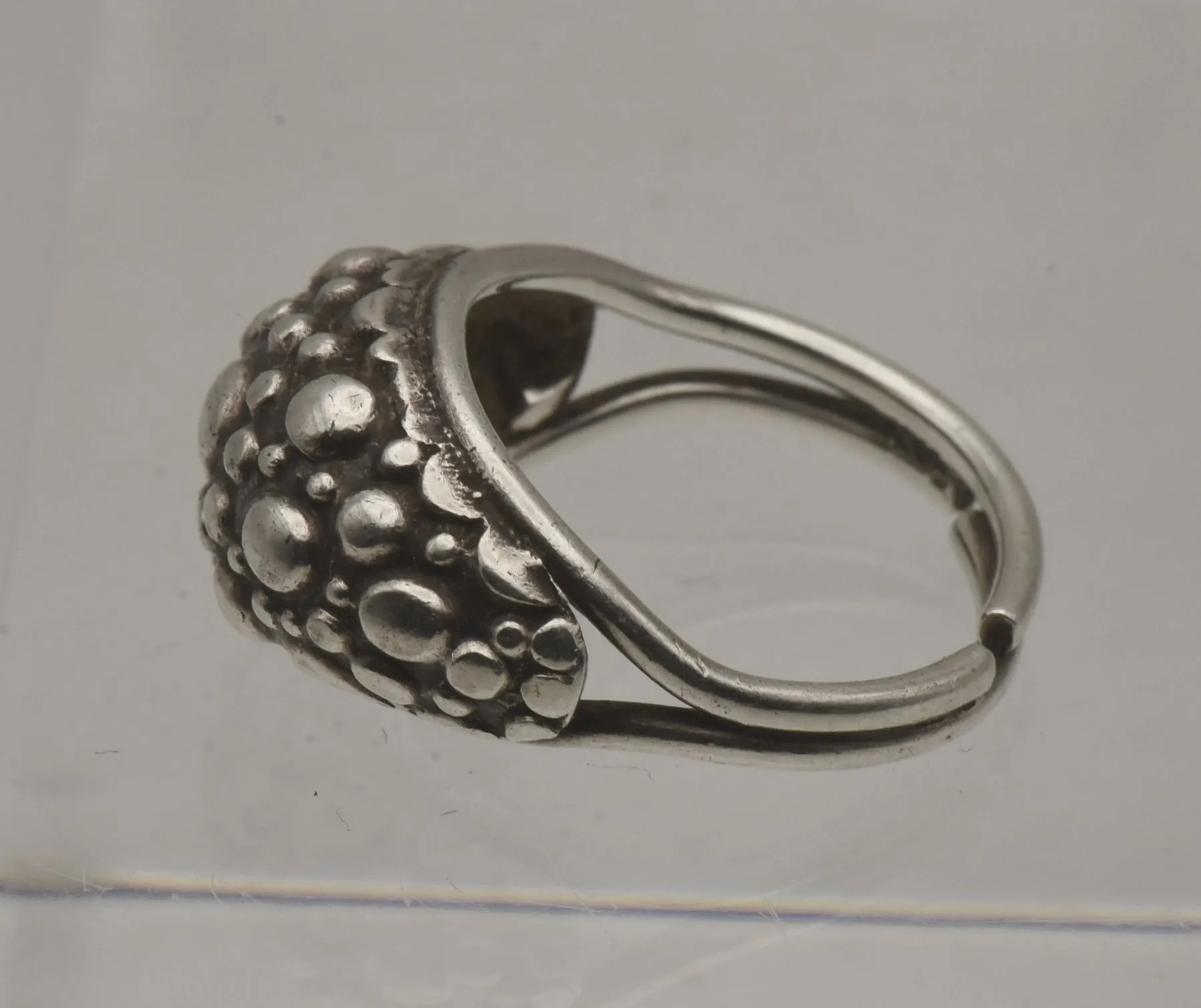 Vintage Sterling Silver Adjustable Ring