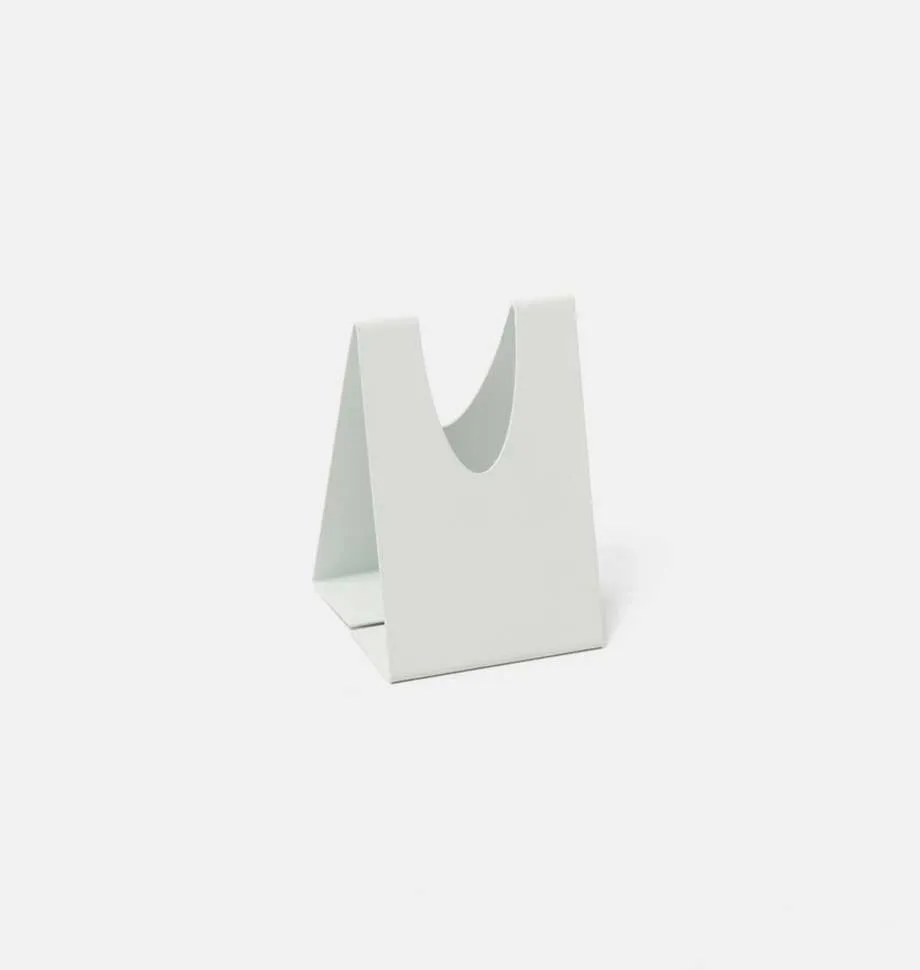 White Triangle Candle Holder