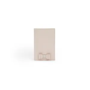 Women Dorlly-Bow Detail Passport Holder - Dusky Pink