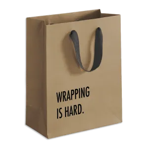 Wrapping is Hard Gift Bag