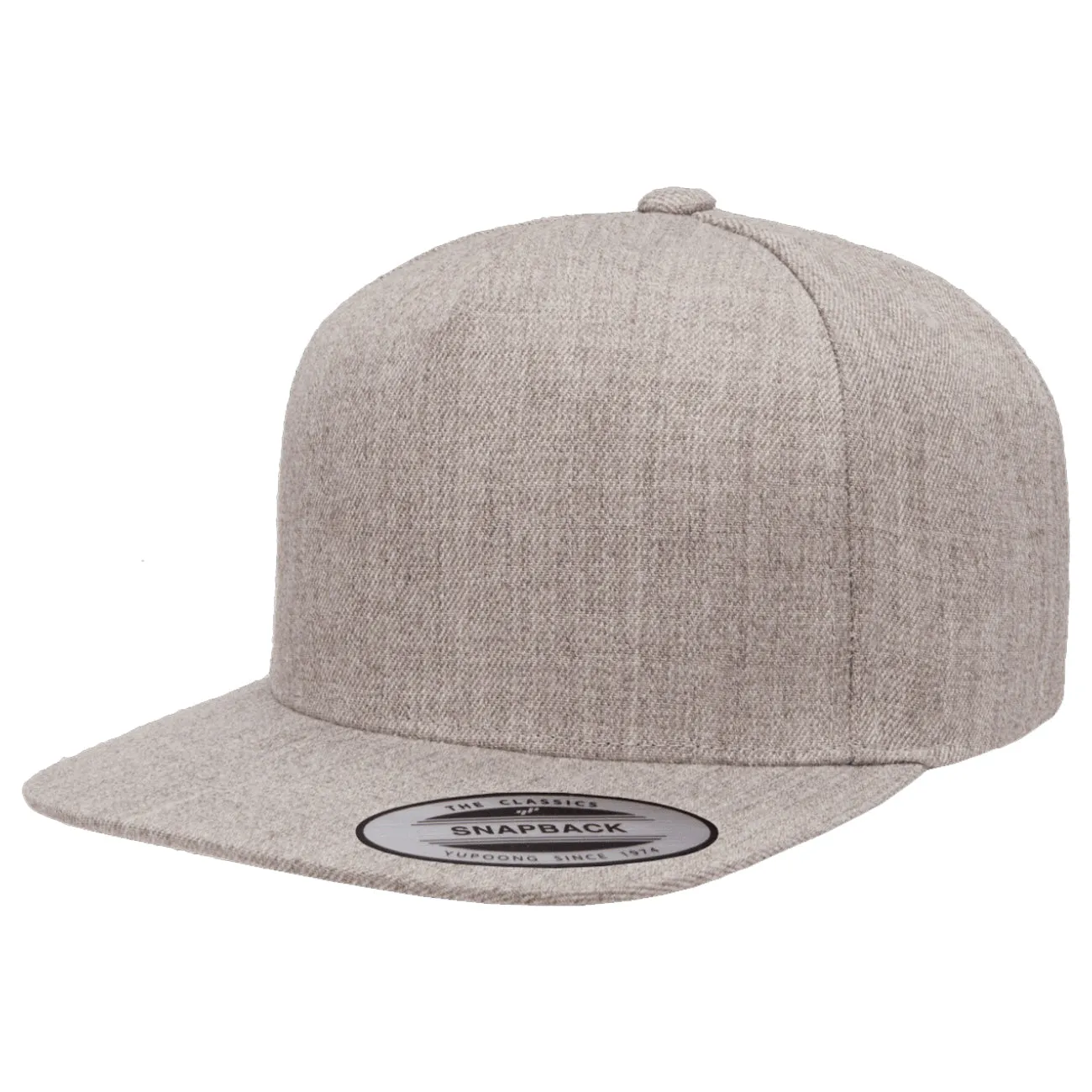 Yupoong Classics Premium 5-Panel Solid Snapback