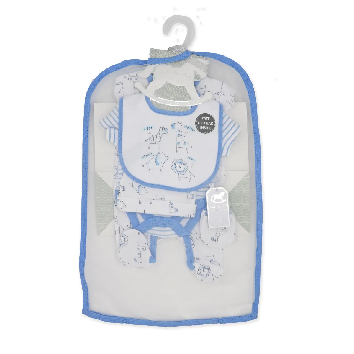 Zoo Animals Mesh Bag Set